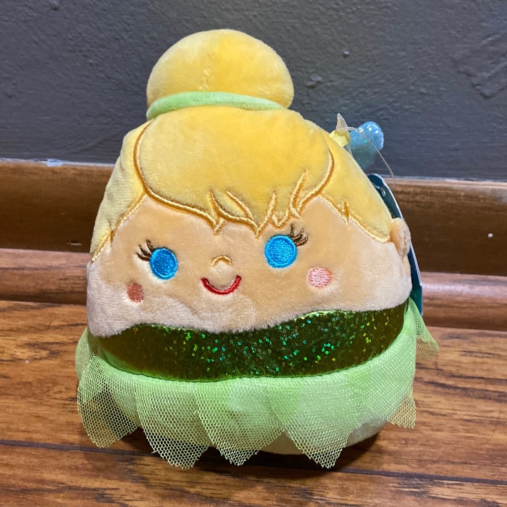 BRAND NEW SQUISHMALLOW TINKERBELL 5”! NWT.  YEAR 2022. SMOKE FREE HOME.